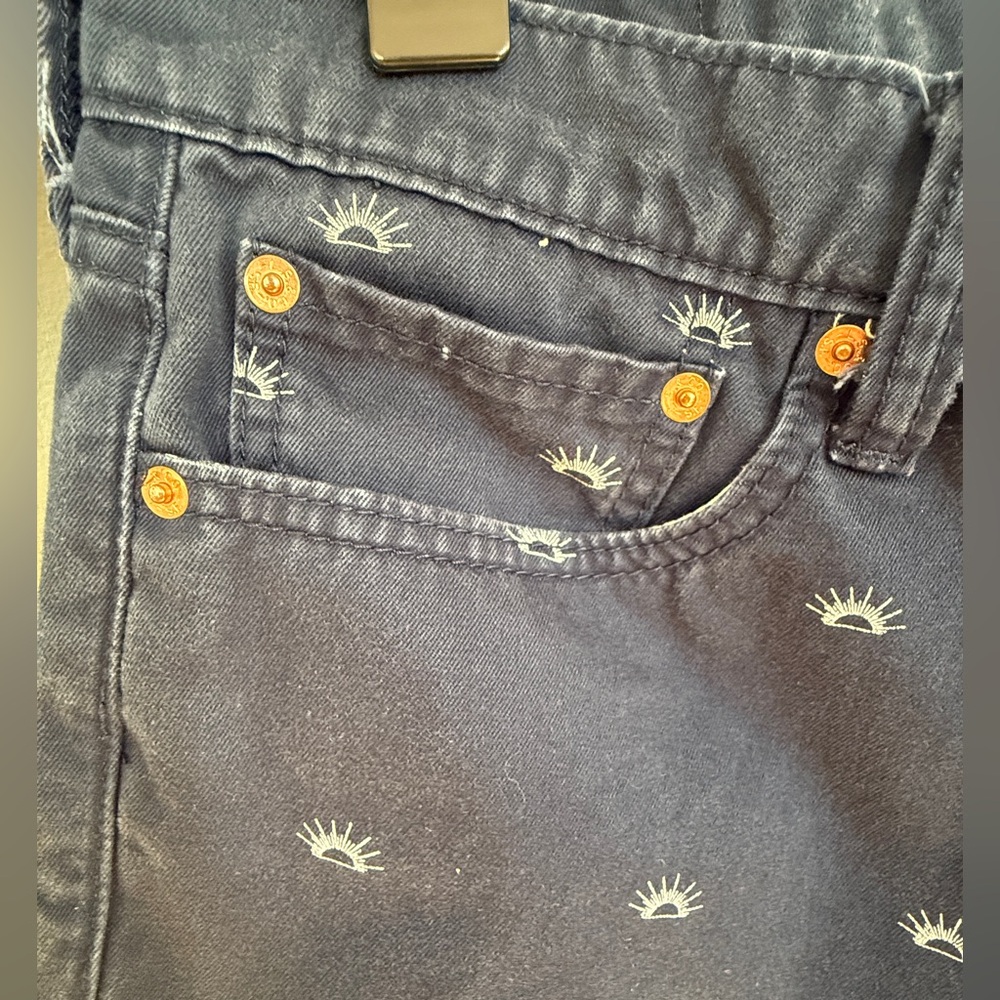 Levi's 511 32 x 32 Men's Jeans ~ Blue Rising sun print. Limited edition - Picture 4 of 13